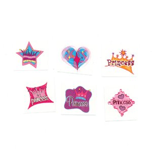 Childrens Toyshop  Toys : Princess Tattoos