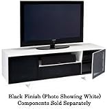 BDI Marina Series Black TV Stand
