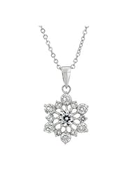 Snowflake Pendant Necklace