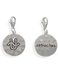 Reversible Zodiac Charm with Lobster Clasp - Ophiuchus