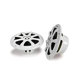 Kicker 09KM6000 KM Series 6-Inch Mid 13 mm Tweeter Marine Coaxial Speaker 