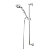 Buy Alsons 1501MACBX Five-Spray Massage Hand Shower with Classic Wall Bar Unit, Chrome by Alsons