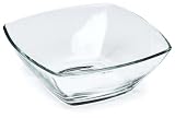 Bormioli Rocco Eclissi Clear Square Bowls, Set of 6
