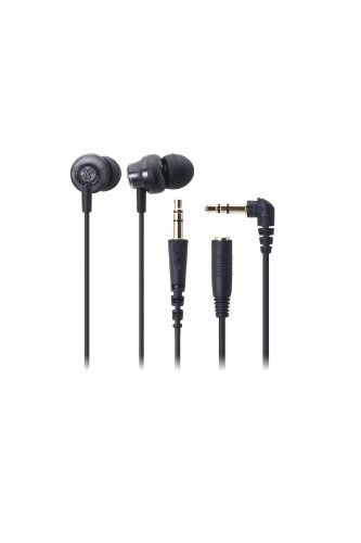 Audio Technica ATH-CKM33 Earbuds - Black