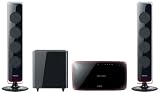 Samsung - HT-X720T - Home Cinéma 2.1 DVD - Lecteur DiVX/mp3/jpeg - 400W - DNSe 2.1 - HDMI 1080p - Bluetooth - USB 2.0 - Crystal Gloss Rouge Vibrato