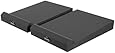 Auralex Acoustics MoPAD-XL Monitor Acoustic Isolation Pads, 12" x 8.75" x 2" Tall,  1 Pair, Charcoal