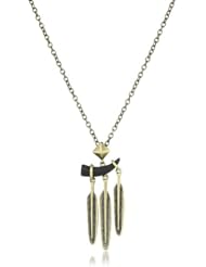 House of Harlow 1960 Horn and Feather Necklace