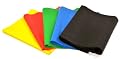 Complete Set of 5 Latex Flat Bands by Body Bands | Therapy & Yoga Bands by Body Bands | 5' Long 5
