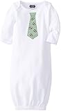 Mud Pie Baby Boys' Football Tie Sleepgown
