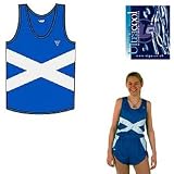 Viga Scotland Vest (Size: Small) (Colour: Blue / White )