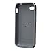 BlackBerry OEM Premium Shell Case Cover for BlackBerry Q5 - Black/Granite