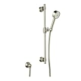 Buy Rohl 1320STN Michael Berman Shower Merchandise Pak Handshower Set in Satin Nickel by Rohl