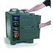 Forest Green * End Load Carlisle Food Service Products Cateraide Slide n Seal Pan Carriers XT3000R08 End Load Pan Carrier / Color: Forest Green / Hot or Cold Food Transport Catering Container / No latches, no hinges, no gaskets