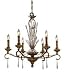 E.L.K. Lighting - 11002/6 - Segovia 6 Light Chandelier In Spanish Bronze