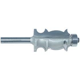 Magnate 5504 Face Molding Router Bits - 1" Cutting Length; 1/4" Shank Diameter; 5/16" Bead Diameter