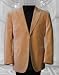 JV-100 GORGEOUS PEACH SPORT COAT ; 2 BUTTON ; SINGLE BREASTED; PEAK COLAR; WITH 2 FLA...