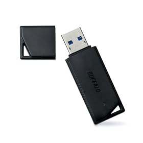 BUFFALO USB3.0/2.0�p USB�������[ �u���b�N 16GB RUF3-K16G-BK