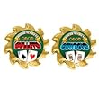Bullets & Cowboys Spinner Card Covers - Casino Supplies > Accessories > Misc. Accessories