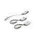 Nambe Baby Nambe Loop Spoon, Fork and Feeding Spoon 3-Piece Set