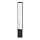 Acroprint 81-0118-000 25-Pocket Expanding Time Card Rack, Plastic, Black