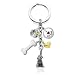Schnauzer - I Love My Dog Keychain