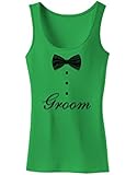 TooLoud Tuxedo - Groom Womens Petite Tank Top