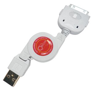 Apple iPad Retractable Sync & Charge USB Cable (White)