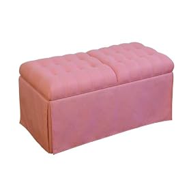 Girls' Lift Top Bench - Pink