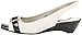 Anne Klein Sport Women's Burle Synthetic Dress Pump,White/Black,10 M US