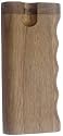 Handmade Traditional Walnut Wood 4" x 2" Dugout with Tobacco Taster Cigarette One Hitter and Custom Grip