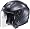 HJC IS-33 ANTHRACITE SIZE:XLG MOTORCYCLE Open-Face-Helmet