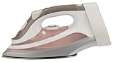 New - 1200 W Pink Steam Iron with Retractable Cord by Kalorik