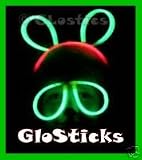 10 BUNNY EARS CONNECTORS + 10 GLOW GLASSES CONNECTIORS + 50 GLOW STICKS
