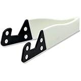 Daffodil IPC410 Smart Phone and Tablet Stand - Foldable Vertical and Horizontal Mount for iPhone / iPad / Samsung Galaxy / HTC One and all Mobile Phones White