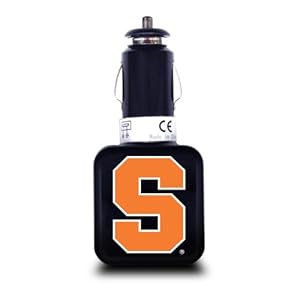 NCAA Syracuse Orangemen Dual USB Car Charger with USB Charge/Sync Cable for Apple iPhone, iPod, and iPad NCAA Syracuse Orangemen Dual USB Car Charger with USB Charge/Sync Cable for Apple iPhone, iPod, and iPad