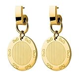 Image of D & G Round Drop Earrings DJ0686