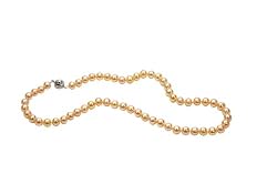 AAA 7.5-8mm Pink Freshwater Pearl Necklace 18in Princess