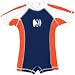 Infant Boys Navy Orange UV Rash Suit