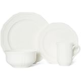 Mikasa Antique White 4-Piece Place Setting, Service for 1