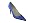 CHRISTIAN LOUBOUTIN Hai 85 Blue Pumps Shoes in Blue