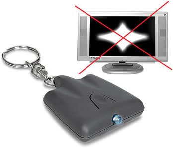 TV-B-Gone Universal TV Power Remote Control Keychain 