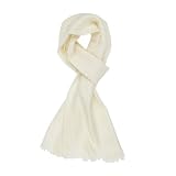 Echarpes et foulards - Elyséa - Etole Cachemire Unie Blanc