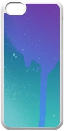 iPhone 5C Case Paint Splatter iTunes Gift Card Inspired V4, Fashionable Splatter Sexyass, {White}