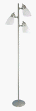 Tools & Hardware : Grandrich G1106SVR Three-Light Tree Lamp, Silver