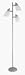 Tools & Hardware : Grandrich G1106SVR Three-Light Tree Lamp, Silver
