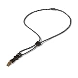 Cord Lanyard Black/Gray