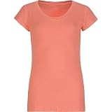 FULL TILT Scoop Neck Girls Tee - Coral