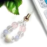 【天然石屋さんストラップ】 恋愛運 出会いのチャンスを増やす S-SAP-0102