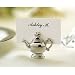 Silver Teapot Placecard Holders (Set of 4)