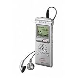 Sony ICD-UX200 Digital Voice Recorder with Built-In Stereo Microphone (Silver)